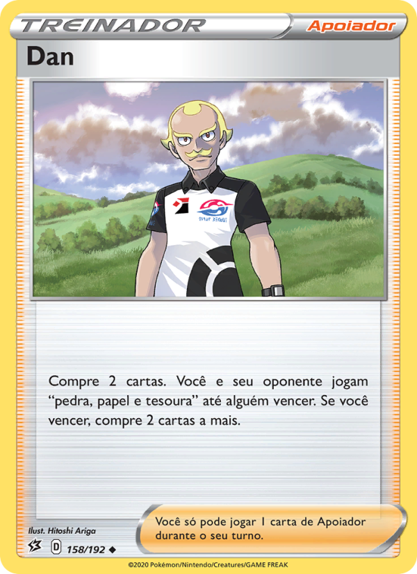 Dan 158 — Rixa Rebelde (Portuguese Pokémon TCG card)