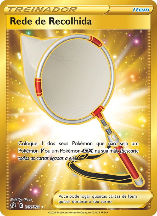 Rede de Recolhida 207 — Rixa Rebelde (Portuguese Pokémon TCG card)