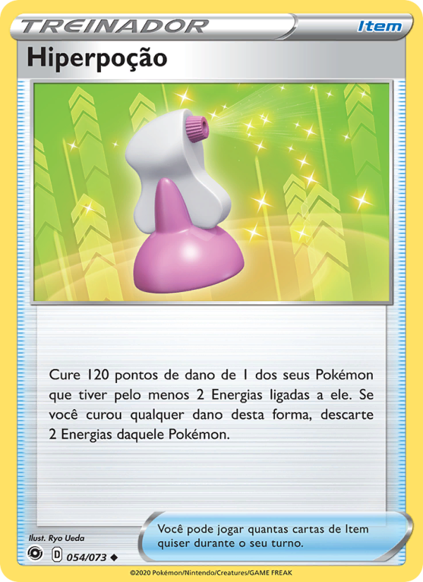 Hiperpoção 54 — Caminho do Campeão (Portuguese Pokémon TCG card)