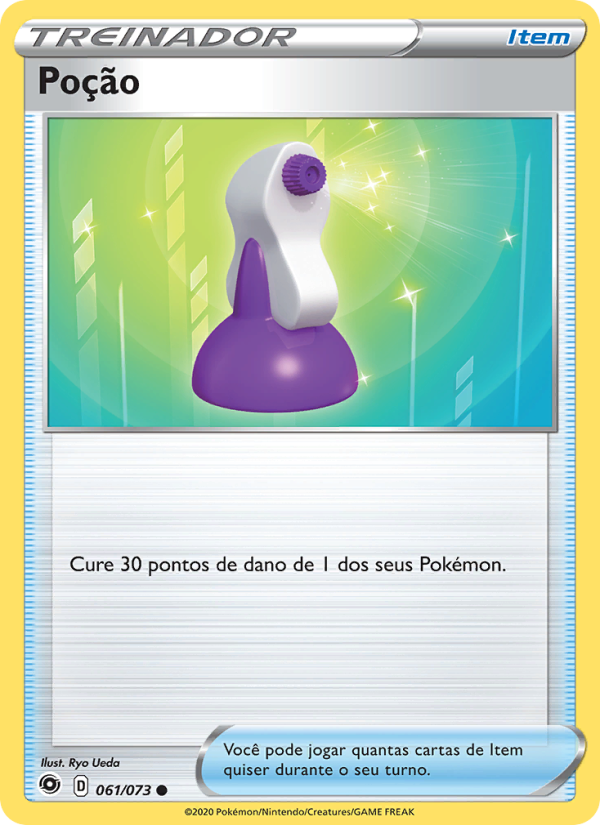 Poção 61 — Caminho do Campeão (Portuguese Pokémon TCG card)