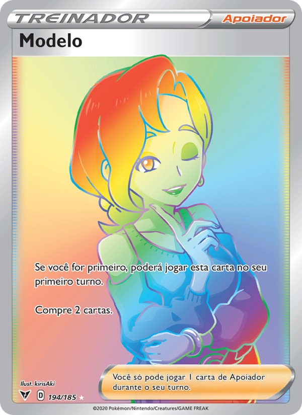 Modelo 194 — Voltagem Vívida (Portuguese Pokémon TCG card)