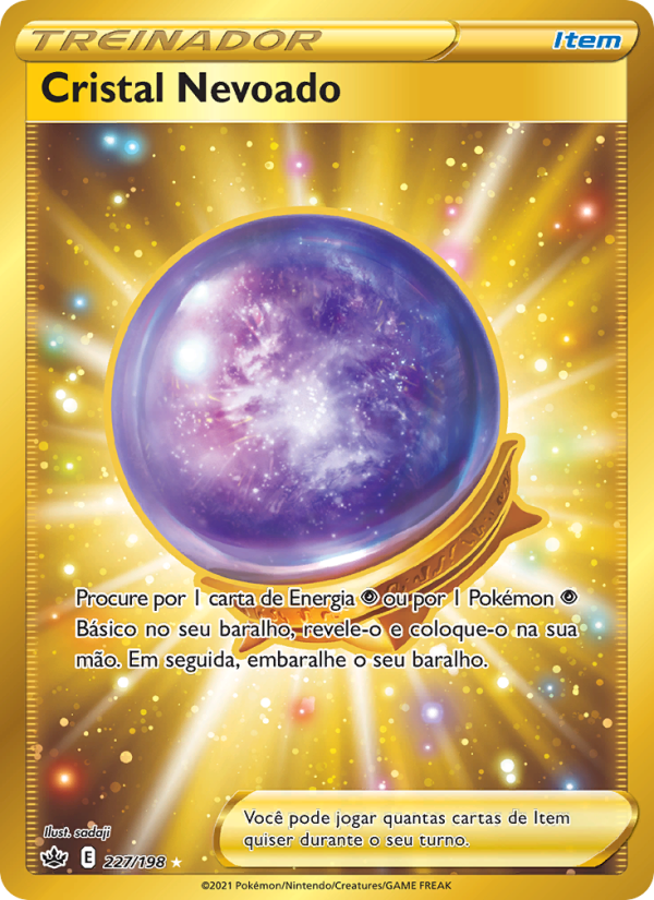 Cristal Nevoado 227 — Reinado Arrepiante (Portuguese Pokémon TCG card)