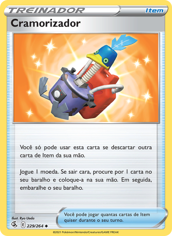Cramorizador 229 — Golpe Fusão (Portuguese Pokémon TCG card)