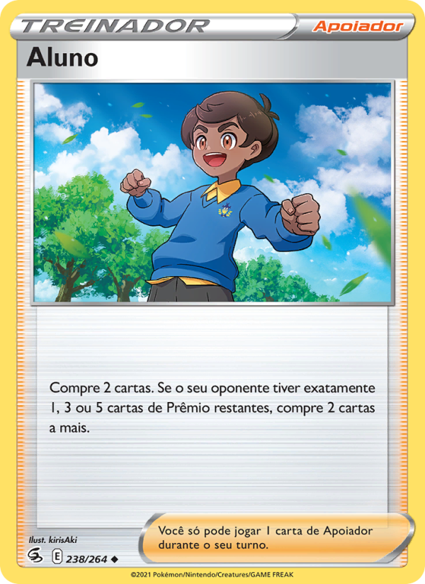 Aluno 238 — Fusion Strike (Portuguese Pokémon TCG card)