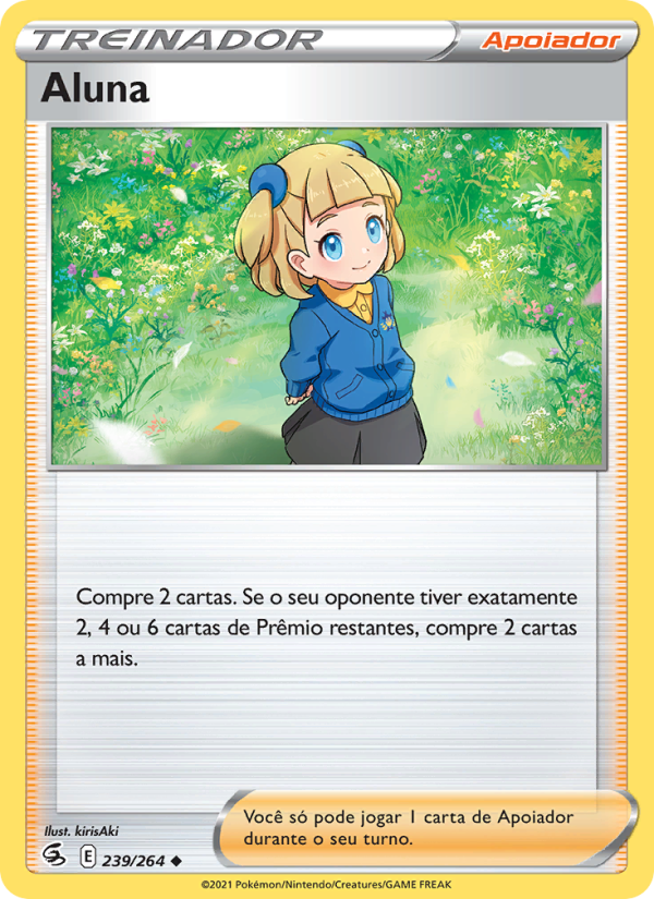 Aluna 239 — Fusion Strike (Portuguese Pokémon TCG card)