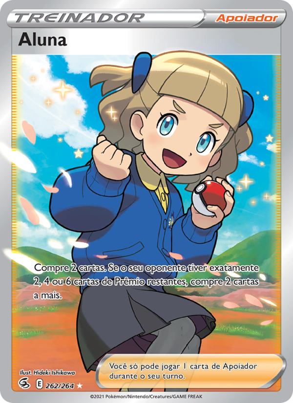 Aluna 262 — Golpe Fusão (Portuguese Pokémon TCG card)