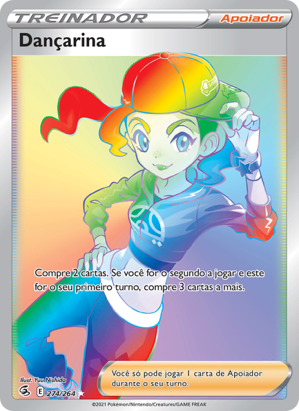 Dançarina 274 — Fusion Strike (Portuguese Pokémon TCG card)