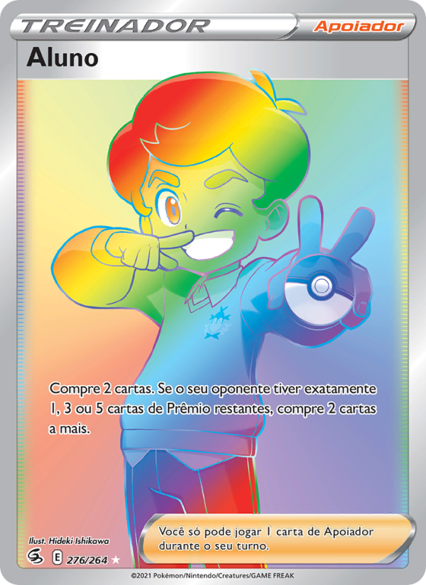 Aluno 276 — Fusion Strike (Portuguese Pokémon TCG card)