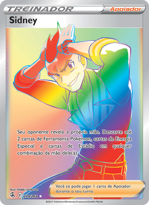 Sidney 279 — Golpe Fusão (Portuguese Pokémon TCG card)