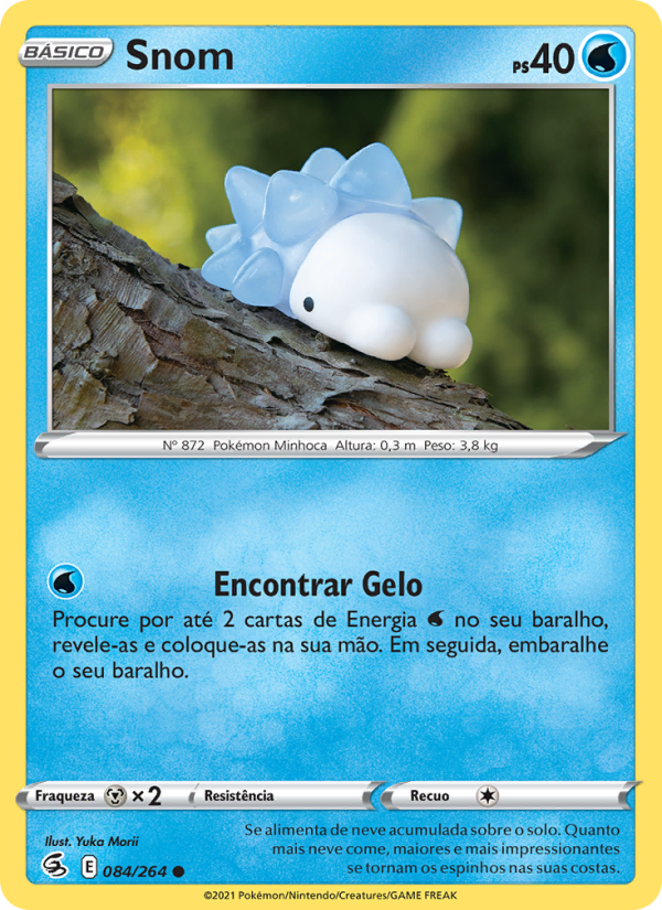 Snom 84 — Golpe Fusão (Portuguese Pokémon TCG card)