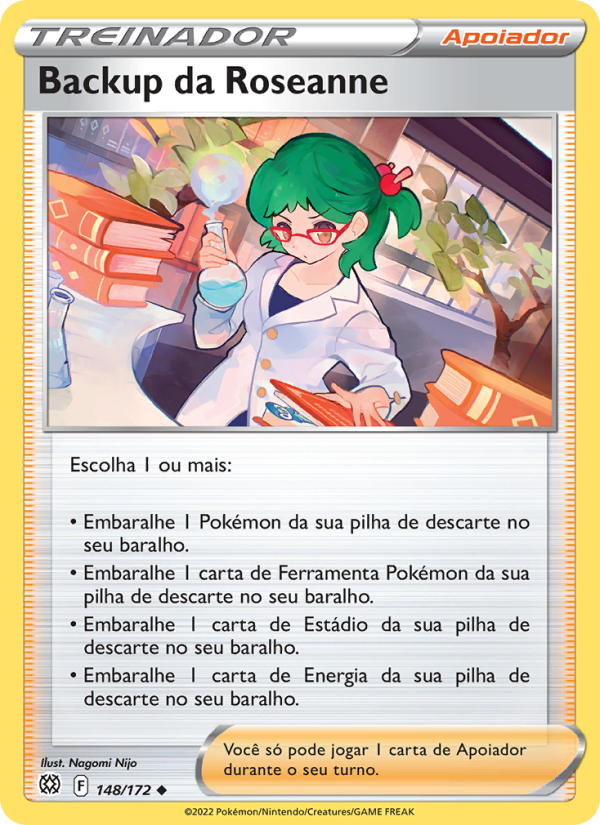 Backup da Roseanne 148 — Astros Cintilantes (Portuguese Pokémon TCG card)