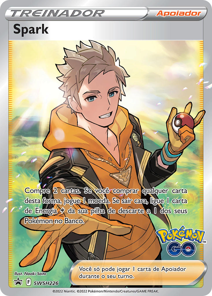 Spark SWSH226 — Sword & Shield Promos (Portuguese Pokémon TCG card)