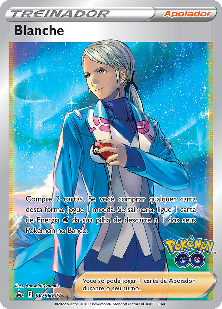 Blanche SWSH227 — Sword & Shield Promos (Portuguese Pokémon TCG card)