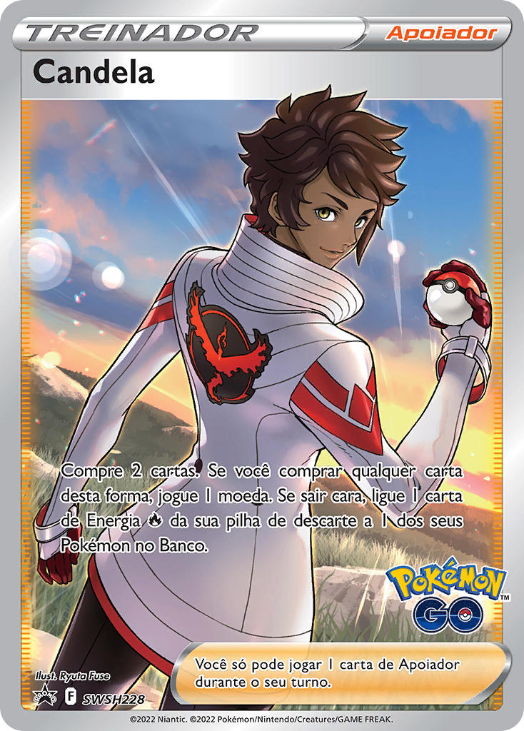 Candela SWSH228 — Sword & Shield Promos (Portuguese Pokémon TCG card)