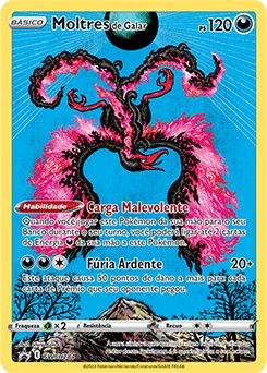 Moltres de Galar SWSH284 — Sword & Shield Promos (Portuguese Pokémon TCG card)