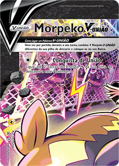 Morpeko V-UNIÃO SWSH287 — Sword & Shield Promos (Portuguese Pokémon TCG card)