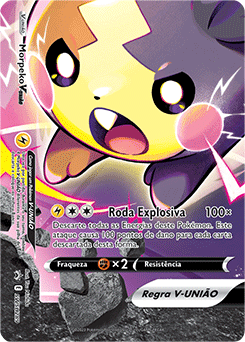 Morpeko V-UNIÃO SWSH290 — Sword & Shield Promos (Portuguese Pokémon TCG card)