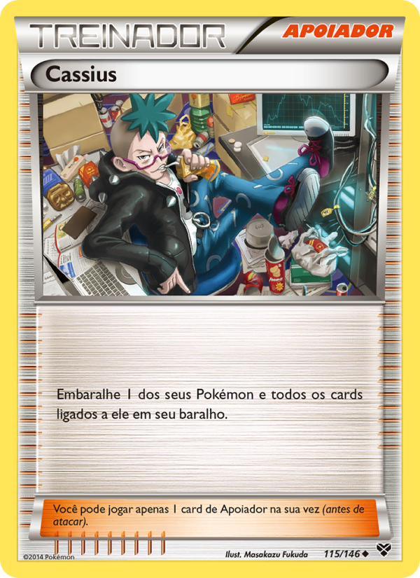 Cassius 115 — XY (Portuguese Pokémon TCG card)