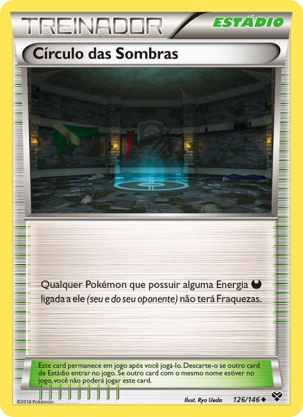 Círculo das Sombras 126 — XY (Portuguese Pokémon TCG card)