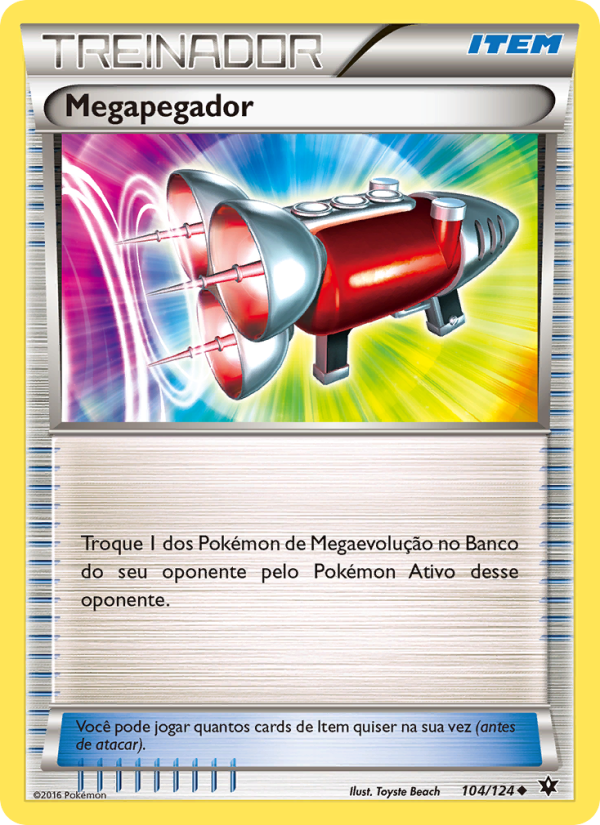 Megapegador 104 — Fusão de Destinos (Portuguese Pokémon TCG card)