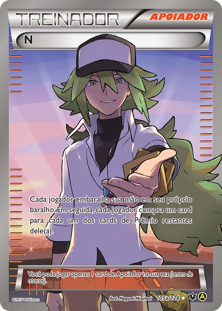 N 105a — Fates Collide (Portuguese Pokémon TCG card)