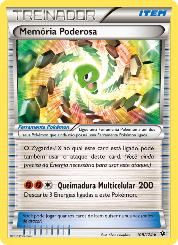Memória Poderosa 108 — Fusão de Destinos (Portuguese Pokémon TCG card)
