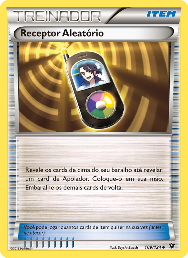 Receptor Aleatório 109 — Fusão de Destinos (Portuguese Pokémon TCG card)