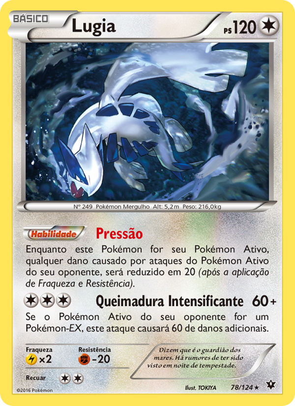 Lugia 78 — Fusão de Destinos (Portuguese Pokémon TCG card)