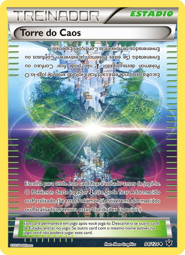 Torre do Caos 94 — Fusão de Destinos (Portuguese Pokémon TCG card)