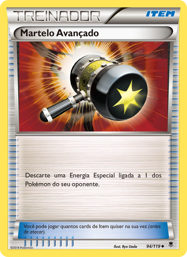 Martelo Avançado 94 — Força Fantasma (Portuguese Pokémon TCG card)