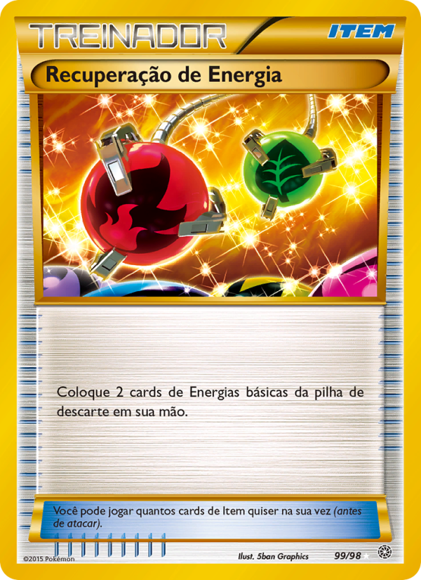 Recuperação de Energia 99 — Ancient Origins (Portuguese Pokémon TCG card)