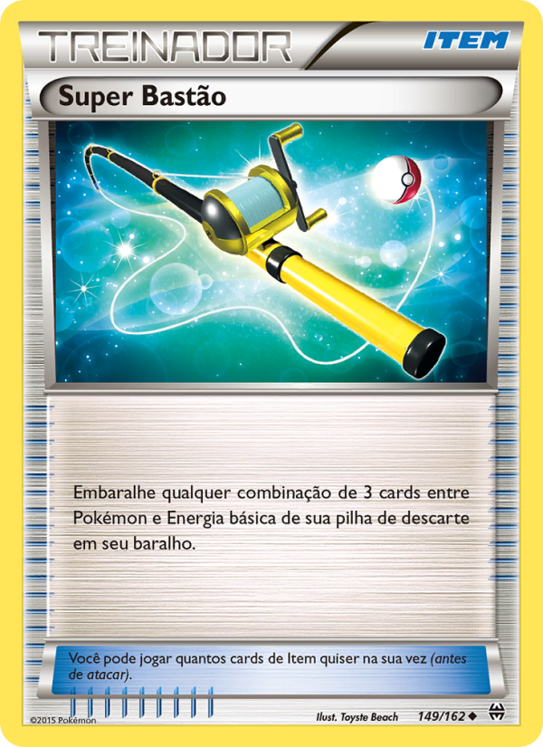 Super Bastão 149 — BREAKthrough (Portuguese Pokémon TCG card)
