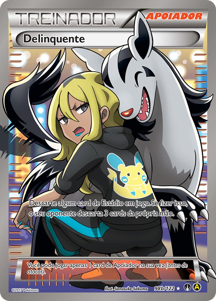 Delinquente 98b — BREAKpoint (Portuguese Pokémon TCG card)