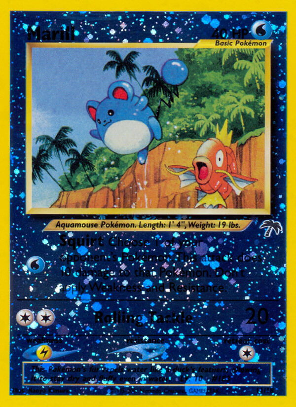 Marill 011/18 — Southern Islands (English Pokémon TCG card)