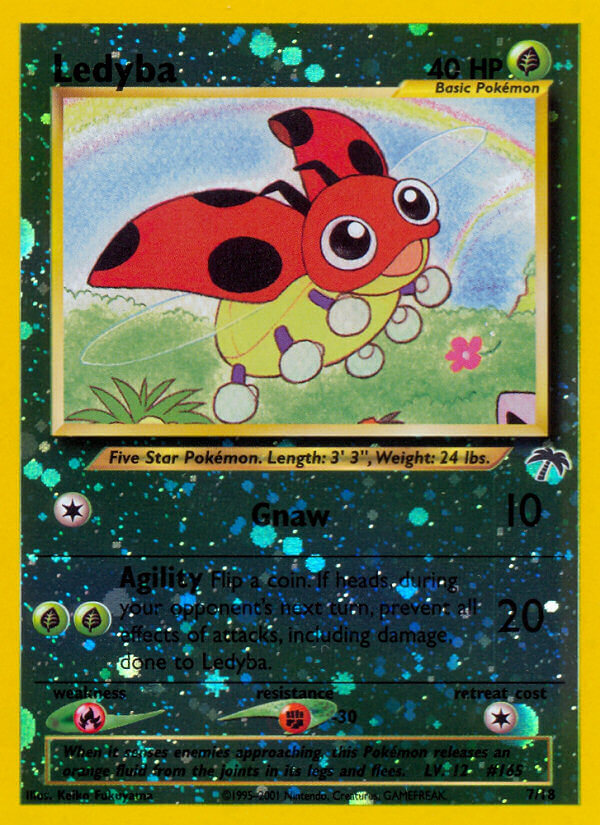Ledyba 007/18 — Southern Islands (English Pokémon TCG card)
