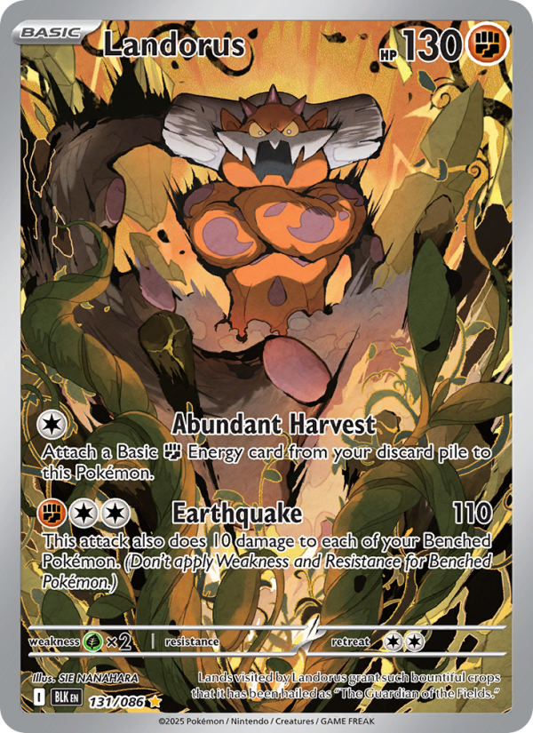 Landorus 131/172 — Black Bolt (English Pokémon TCG card)