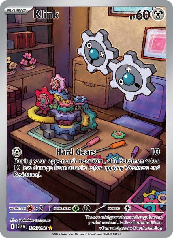 Klink 139/172 — Black Bolt (English Pokémon TCG card)