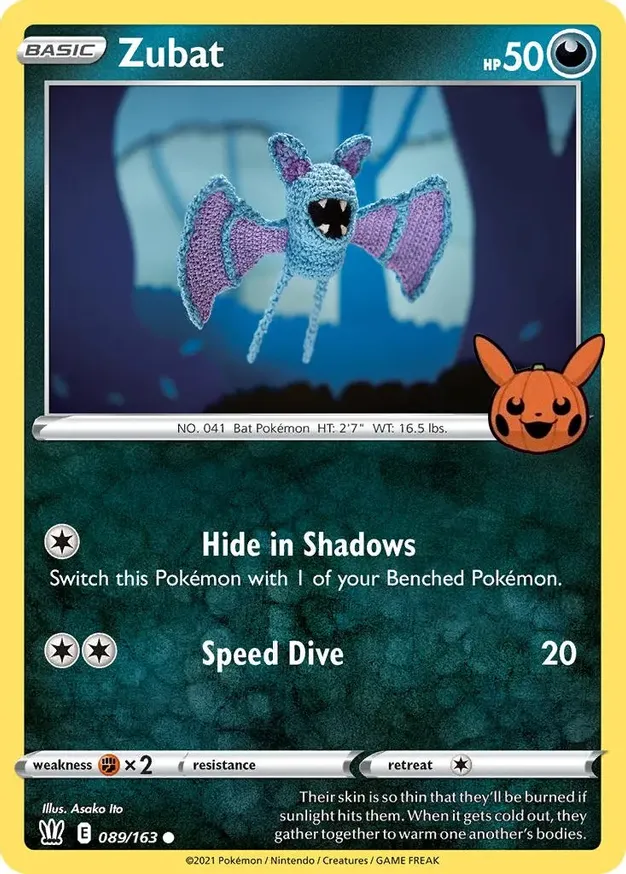 Zubat 089/30 — Trick or Trade 2022 (English Pokémon TCG card)